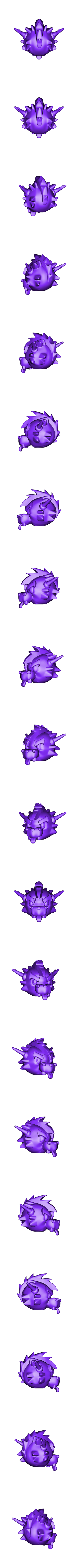 Deinos_13cm_Head.stl Deinos, Art Toy