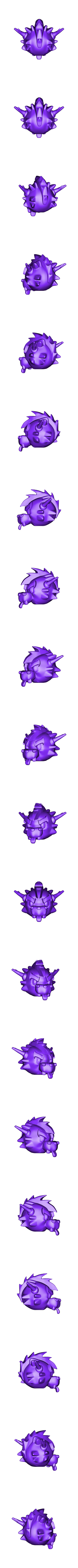 Deinos_15cm_Head.stl Deinos, Art Toy