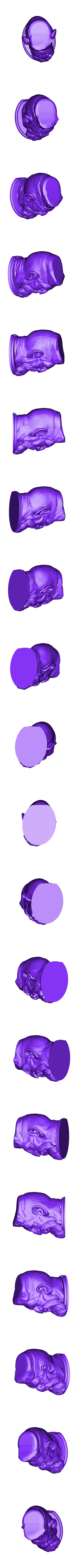 ZombieHunterHead_v4_90k.stl Zombie Hunter Head