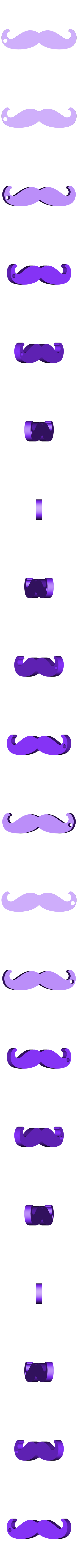Mustache.STL Открывалка для усов