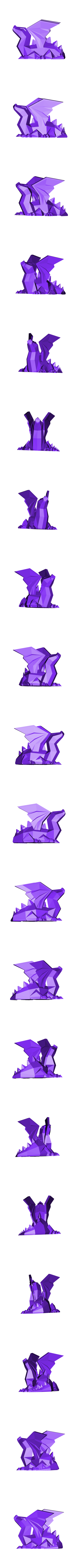 dragon2.STL dragón alado