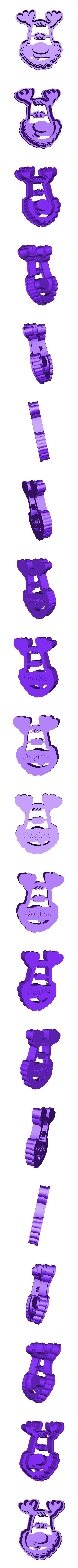 Rudolph_the_Reindeer_Cookie_Cutter.STL Rudolph the Reindeer Cookie Cutter