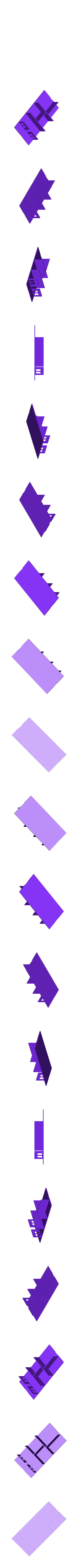 Ranch_House_Interior_Walls__Ceiling.stl HO Scale Ranch House and Deck