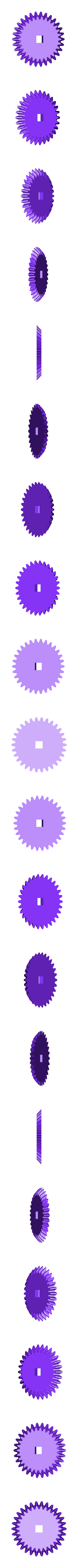 Gear_Main.stl Geared Heart, Motorized Edition