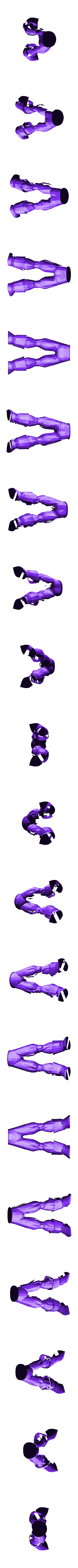 pies.stl Vegeta - Super Saiyan-Rüstung