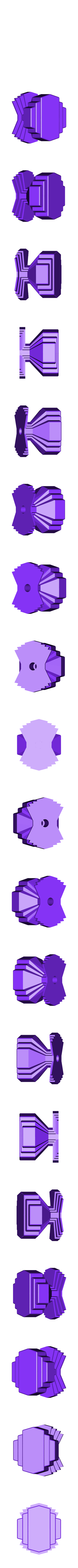 Knob.stl Armario para impresora Art Deco