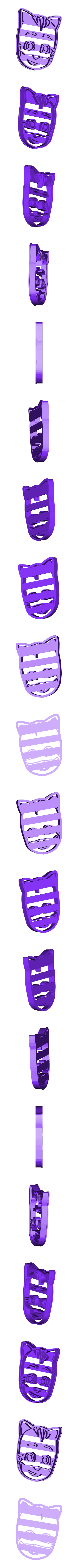 Stampino Per Biscotti PJ Masks Catboy - In Plastica, 8x7x1.5 Cm, Per Feste E Compleanni, Colore Blu - Foto 2