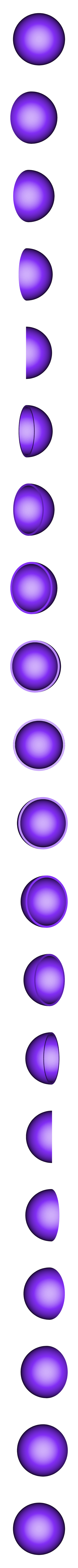 Ball Half.stl Трофей для пинг-понга