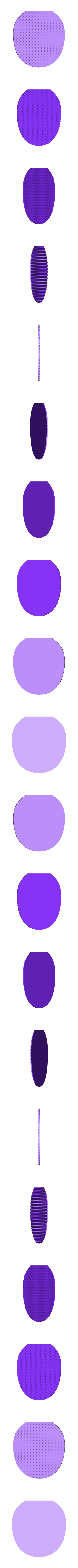 Paddle Face.stl Трофей для пинг-понга