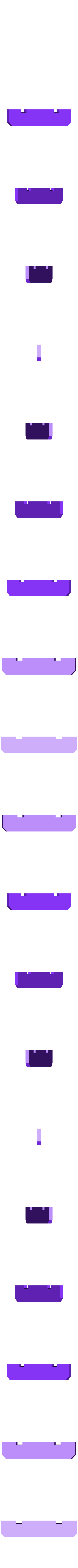 wing support b.stl 1991 Mazda 787B 3d Printed RC Car