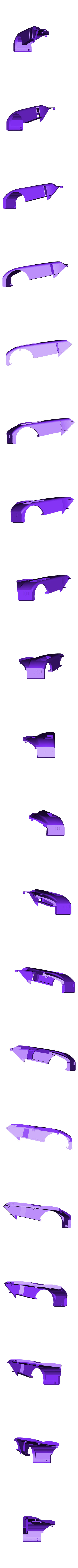 rear fender right.stl 1991 Mazda 787B 3d Printed RC Car