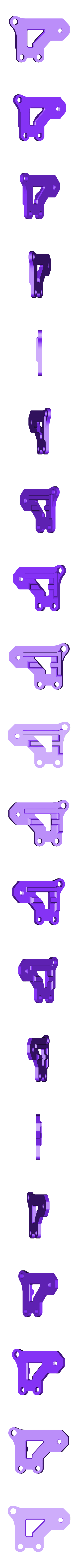 damper mount.stl 1991 Mazda 787B 3d Printed RC Car