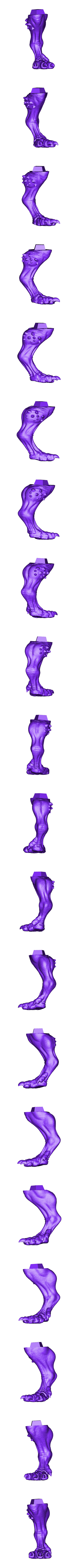 ceratosaurus_leg1.stl Ceratossauro