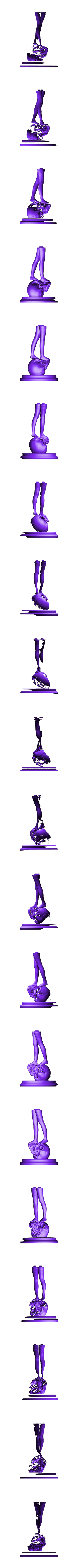 Legs.stl Chica diabólica