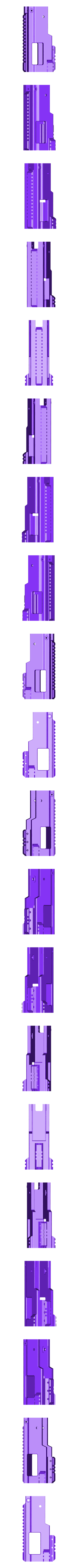 MINI_PDW_V7_short_UPPER_RAILS.stl MINI & LARGE PDW (Airsoft Carbine Conversion Kit)