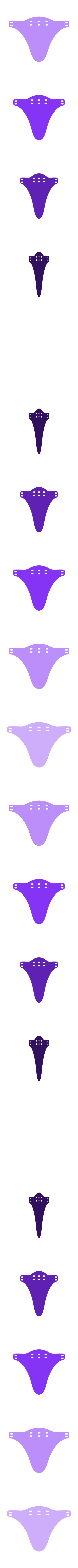 Back_Bicycle_Mud_flaps.stl Bicycle Mudflaps