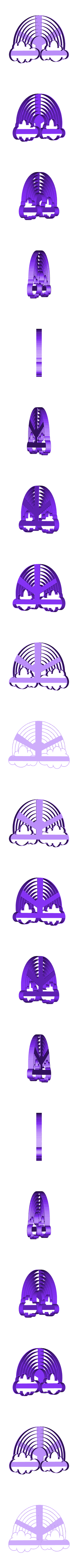 arcoiris con nubes.stl rainbow cloud cloud cookie cutter