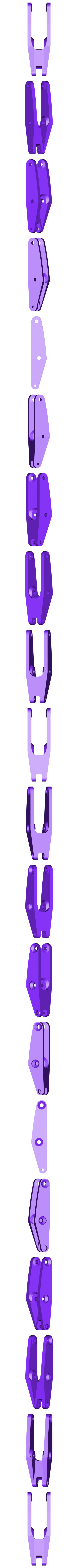 LandinggearNose02.STL Melusine - Planeur électrique et plateforme FPV imprimés en 3D