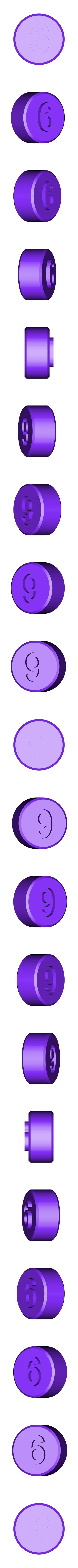 Number6.stl Jigsaw, Tessellating Hexagons, Pascal's Triangle, Number Patterns