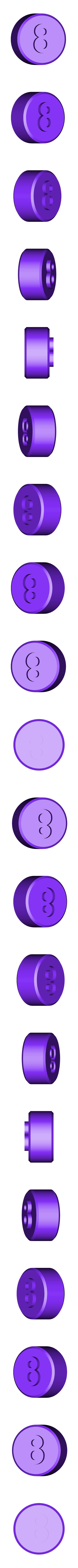 Number8.stl Jigsaw, Tessellating Hexagons, Pascal's Triangle, Number Patterns