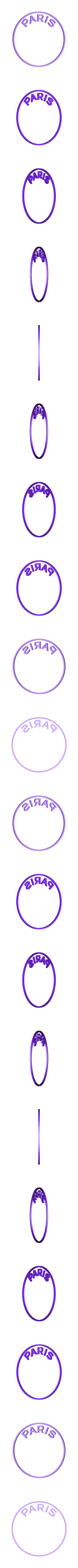 logo_psg_blanc_paris_anneau.STL PSG-Logo-Anstecker