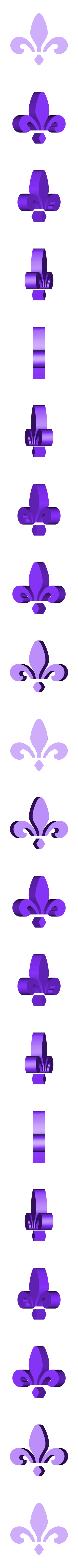 logo_psg_or.STL PSG-Logo-Anstecker