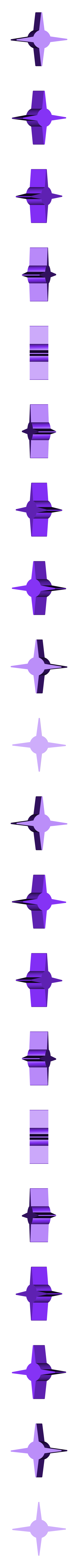 nasa_badge_star.STL NASA ЛОГОТИП ЗНАЧОК 3D