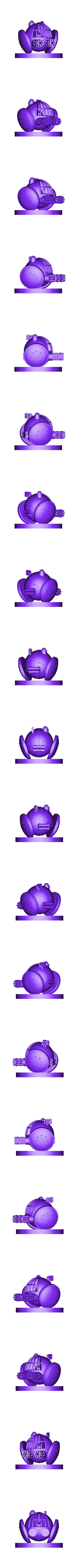 Scythe Roller Mech.stl Косой роликовый мех