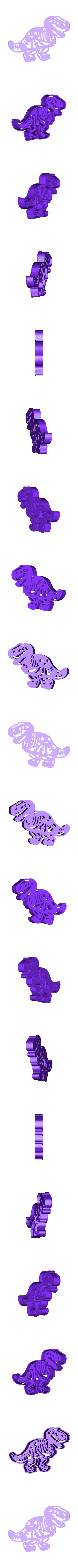 tiranosaurio.stl dinosaurs dinosaur cookie cutters T-REX