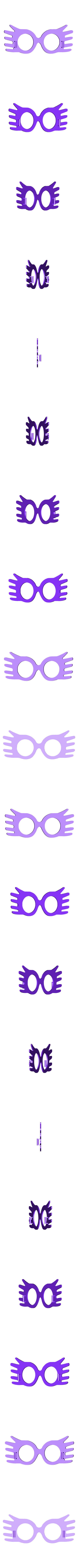 luna_lovegood_glasses_frame.stl Luna Lovegood SpectreSpecs