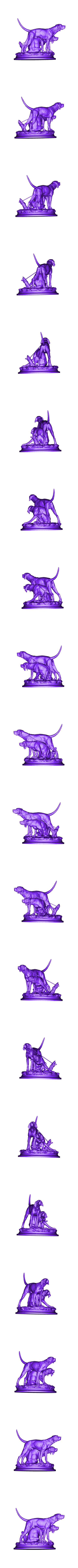 Georges Lucien Vacossin.OBJ Two pack dogs in the tie