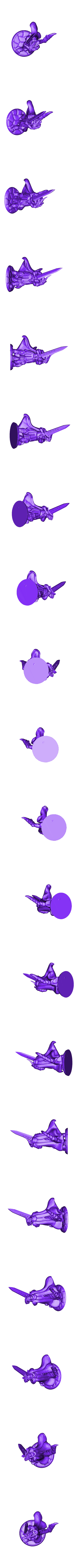 dragonborn_warlord_heft_2-handed_sword.stl Dragonborn Warlord (multiple poses)