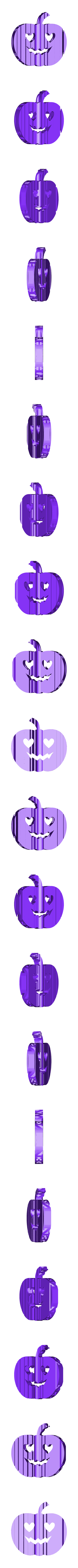 h1.stl Text Flip: Halloween - Kürbisse