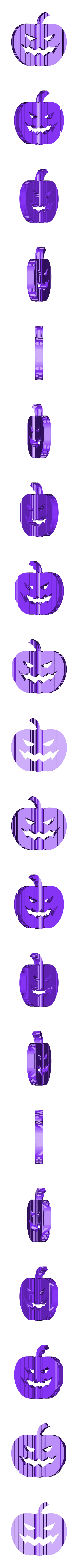 h5.stl Text Flip: Halloween - Kürbisse