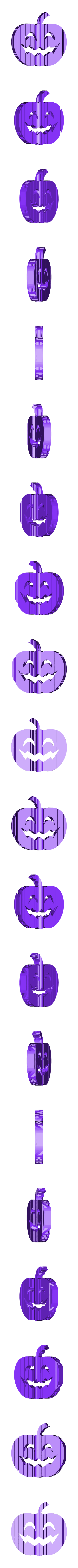 h3.stl Text Flip: Halloween - Kürbisse