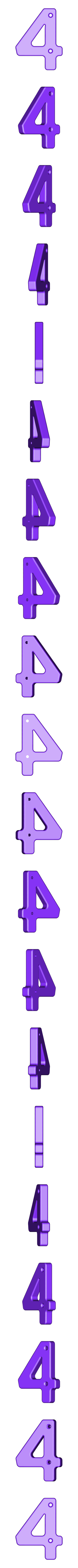 4.stl Números de Casa