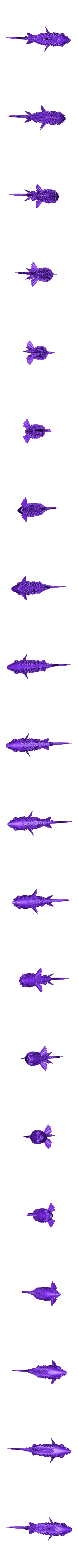 Koi_Fish.stl Рыбка кои "На таком полном море