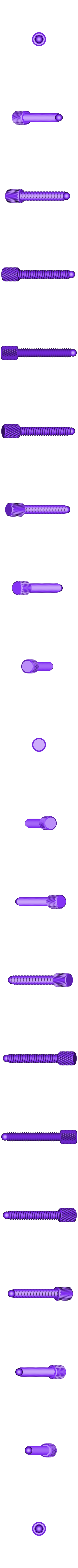 HeadPhonestand_Clamp_Screw_Black.STL Multi-Color Headphone Stand