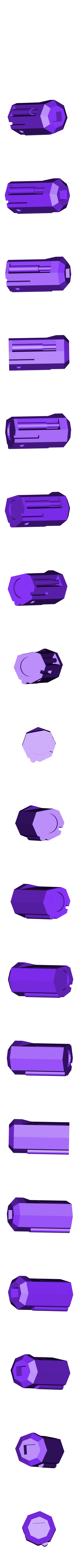 Mech_Cuisse02.stl Mech Warrior