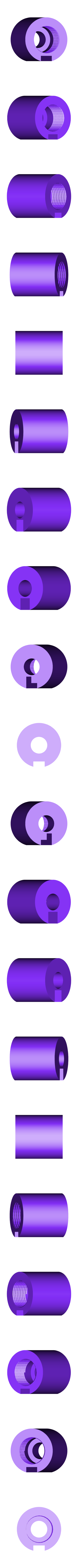 KFH2_Adapter.stl Airsoft 14 mm Knife Flash Hider