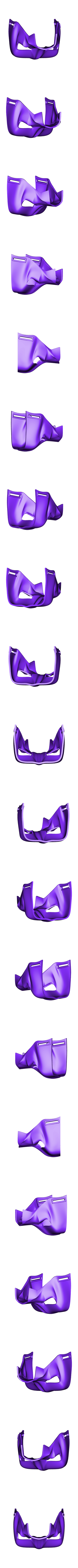 Helmet_Front.stl "Fies wie die Hölle"-Hundehelm