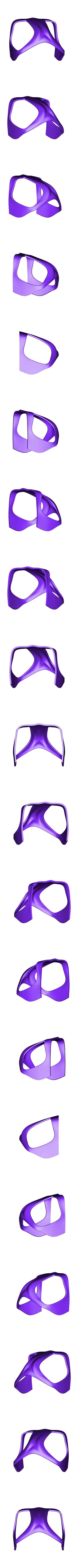 Helmet_Back.stl "Fies wie die Hölle"-Hundehelm