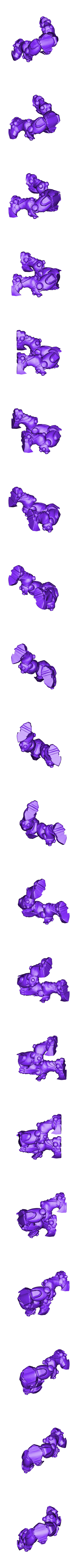 R_Legs-.stl Overwatch - Reinhardt