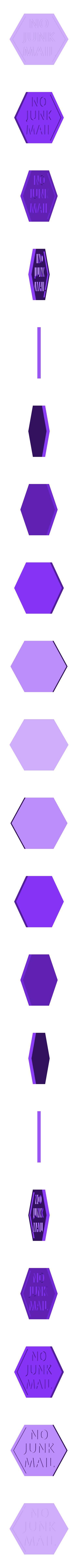 nojunkmail_stop.stl No Junk Mail - Stop sign