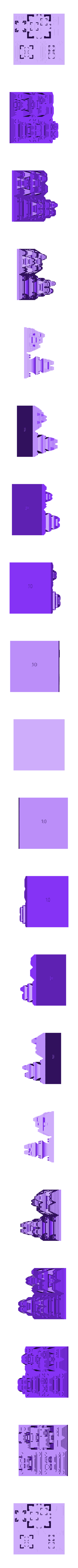 city_40x40_10.stl Generador de Ciudades Espaciales