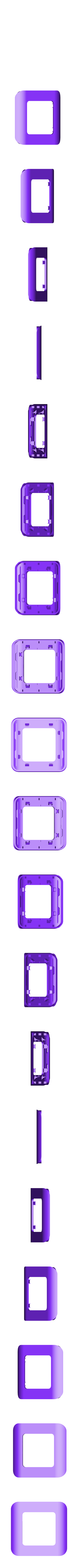 CachePriseSimple.stl Cover Plate Single Plug