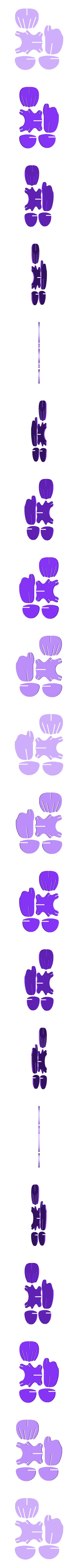 5-_cuerpo_1_ojos_2.stl Puzzle Mosca - Fly Puzzle