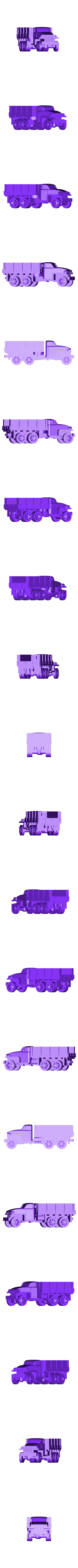 studebaker-us6-open-2.STL 1:200 Tanks and Vehicles - Pack 2