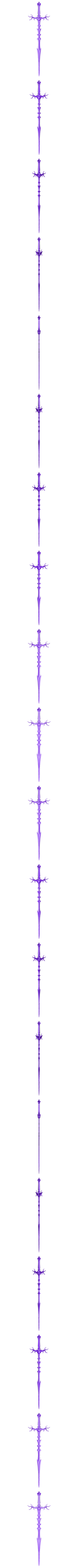 Sword.stl Skull sword and scabbard