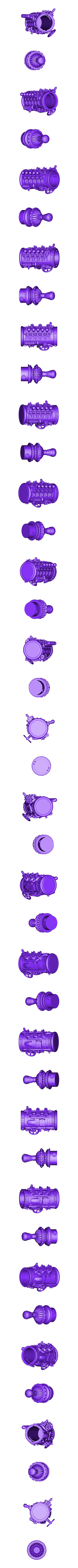 Steamship_Alphonse_Marcel_01.stl Космическая коробка в стиле стимпанк